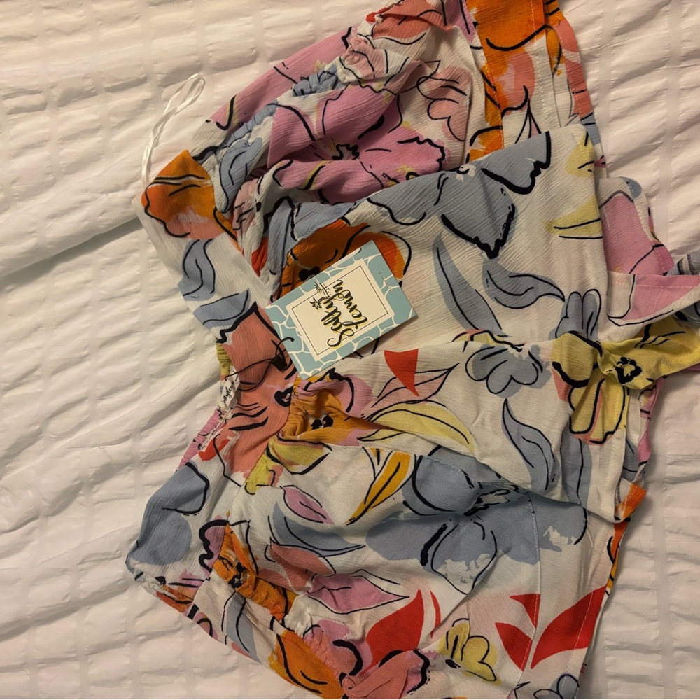 Floral Print Shorts